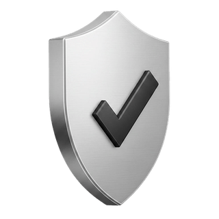 3D check mark icon on the how it works page for Frontier Kapitune