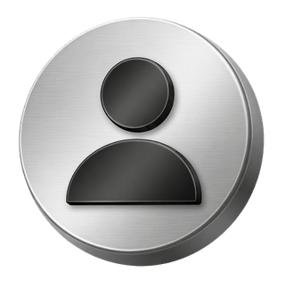 Silver 3D user avatar icon used decoratively on the FAQ page