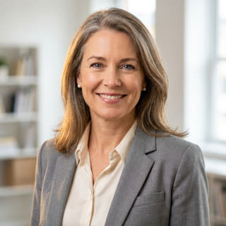 Sarah Coleman, identified as Chief Financial Officer at Frontier Kapitune, in a profile image